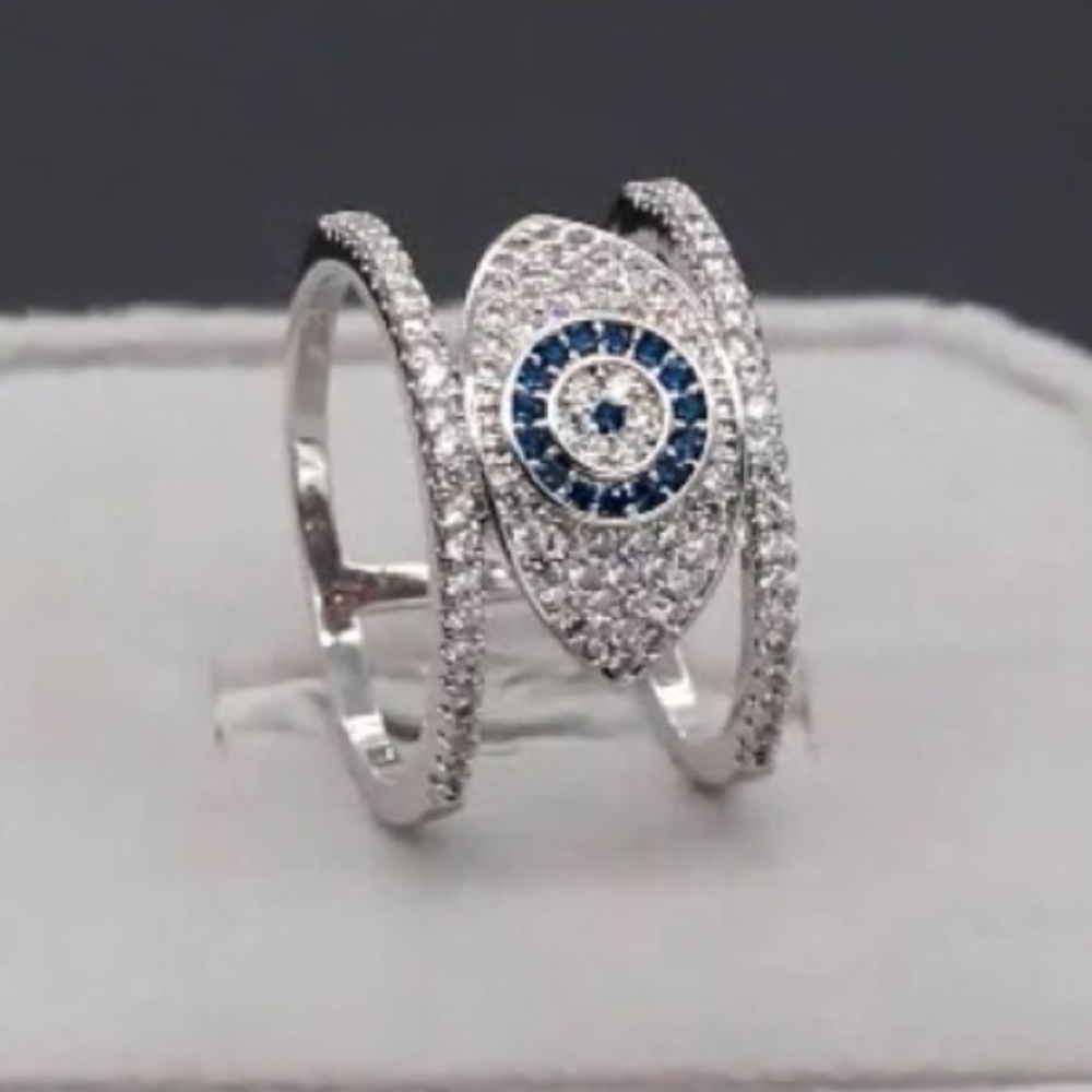 COPY - 🧿 Evil Eye Ring - Picture 2 of 4